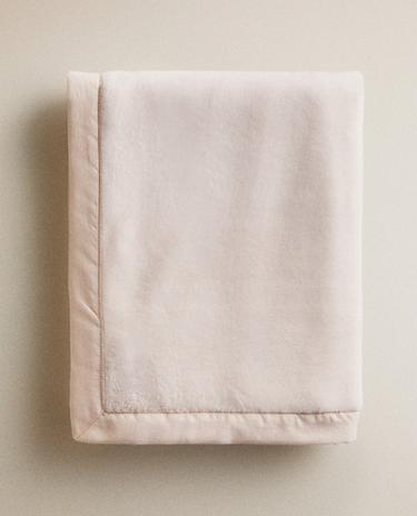 COTTON FLEECE BABY BLANKET