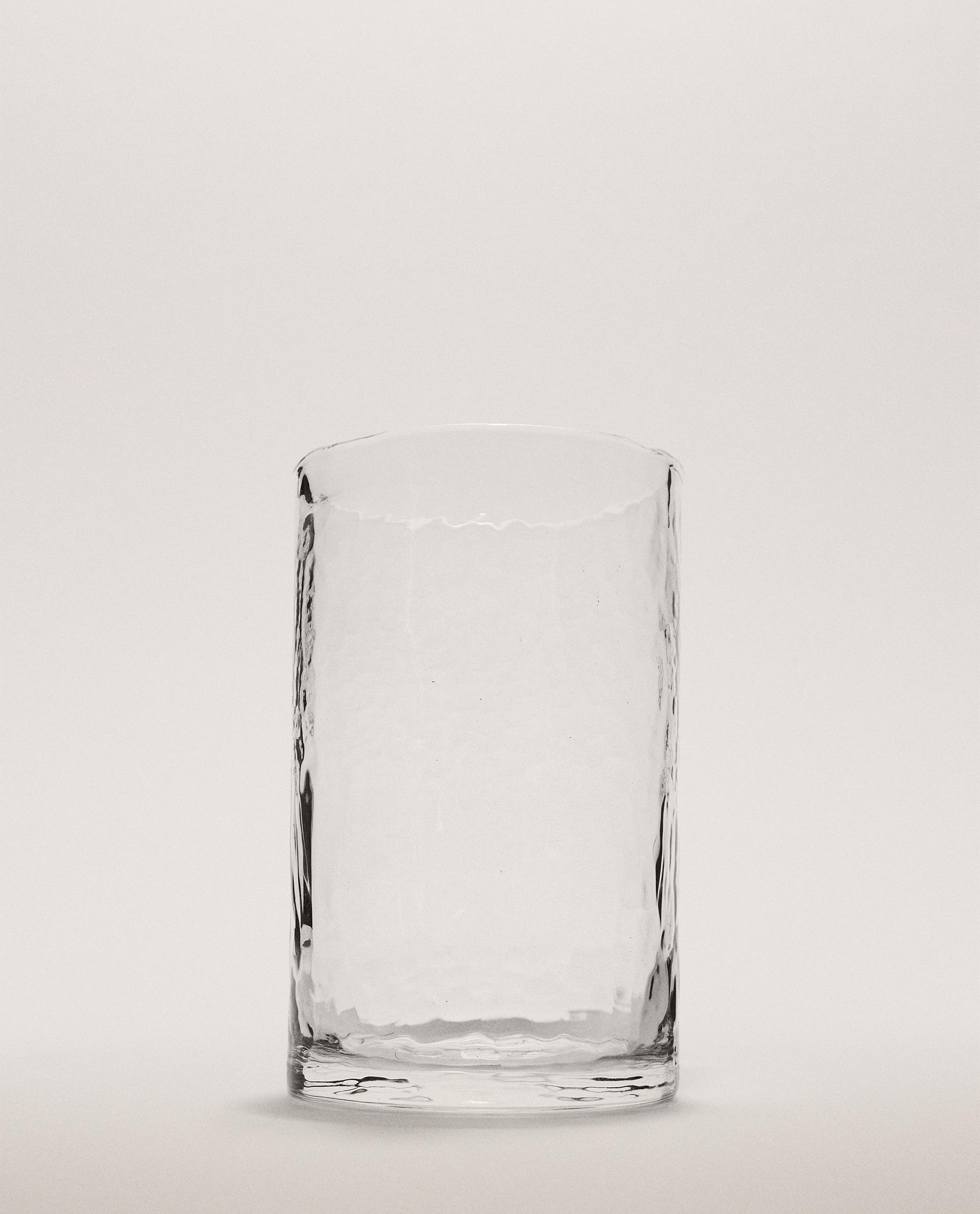 SLANTED SOFT DRINK GLASS TUMBLER