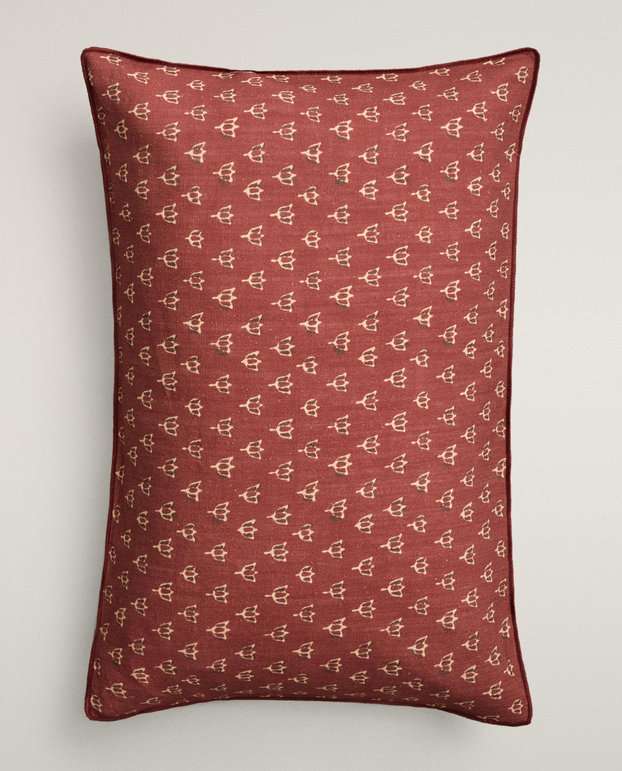 STRIPED AND FLORAL CUSHION COVER product thumbnail 3