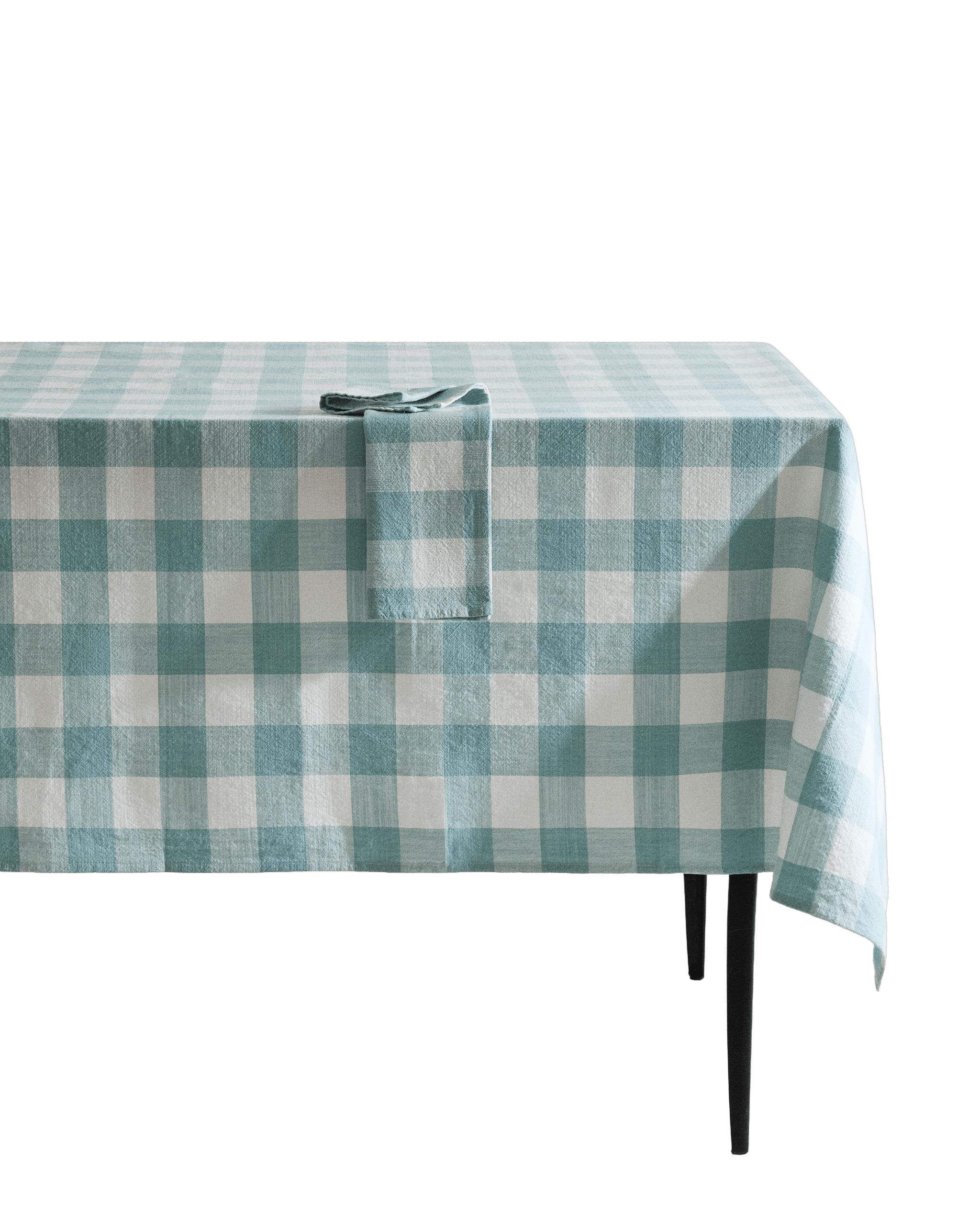 CHECK COTTON TABLECLOTH product thumbnail 4