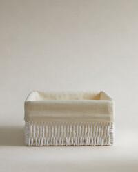 SQUARE BASKET WITH COTTON LINING product thumbnail 12