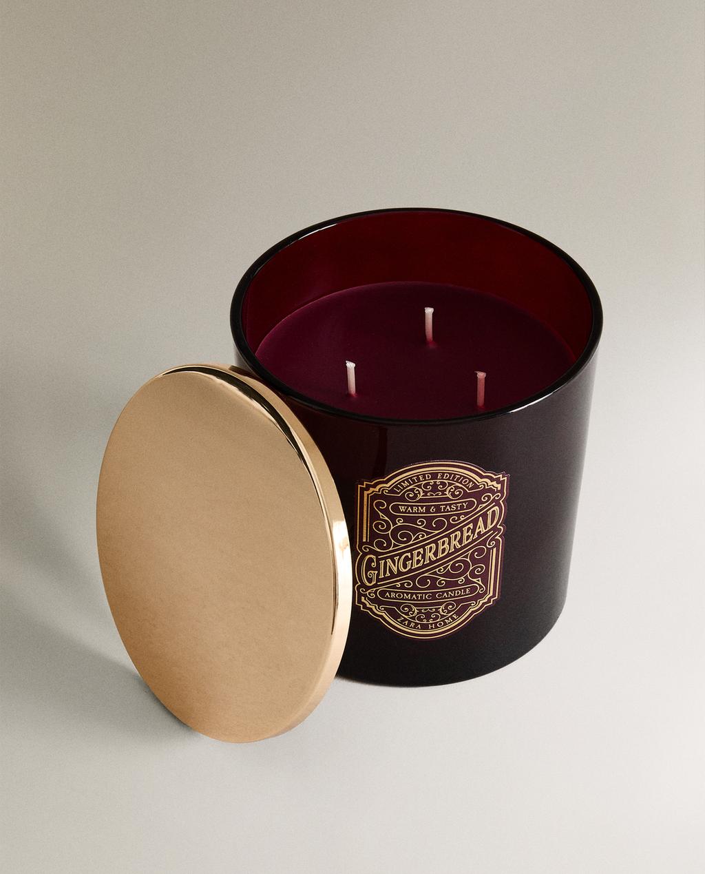 (650 G) GINGERBREAD SCENTED CANDLE