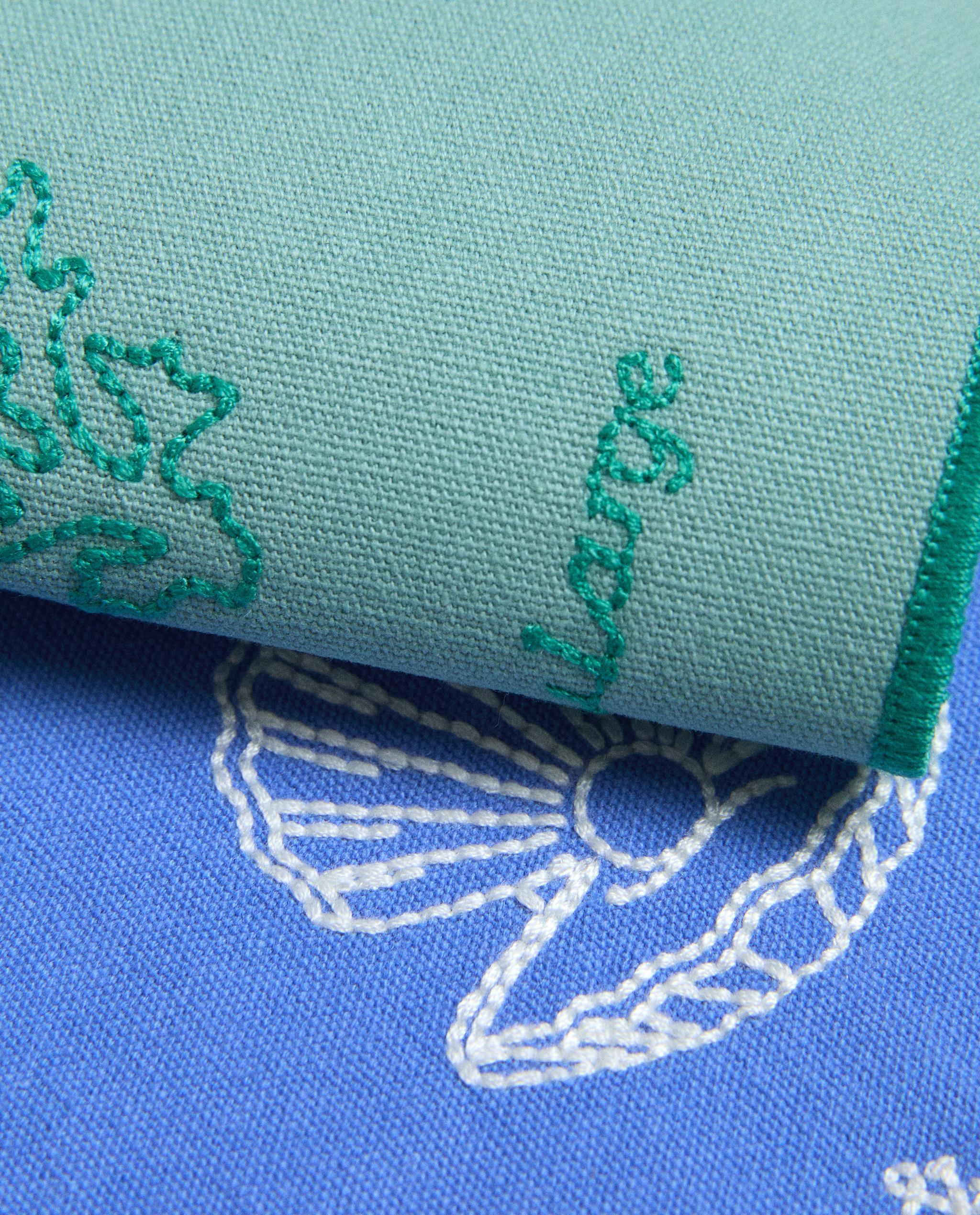PACK OF EMBROIDERED MARINE COCKTAIL NAPKINS (PACK OF 4) product thumbnail 7