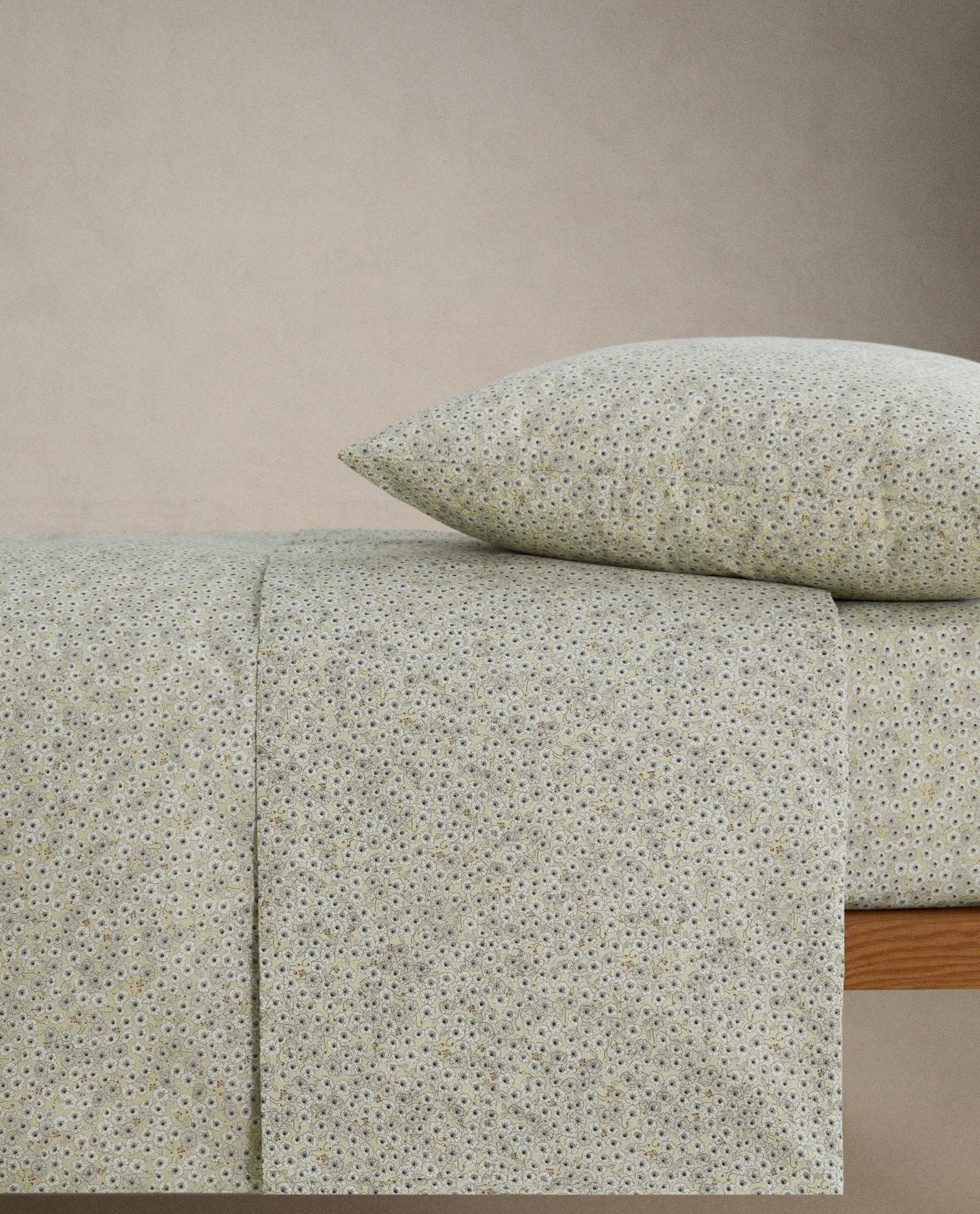 CHILDREN’S FLORAL PRINT FITTED SHEET product thumbnail 5
