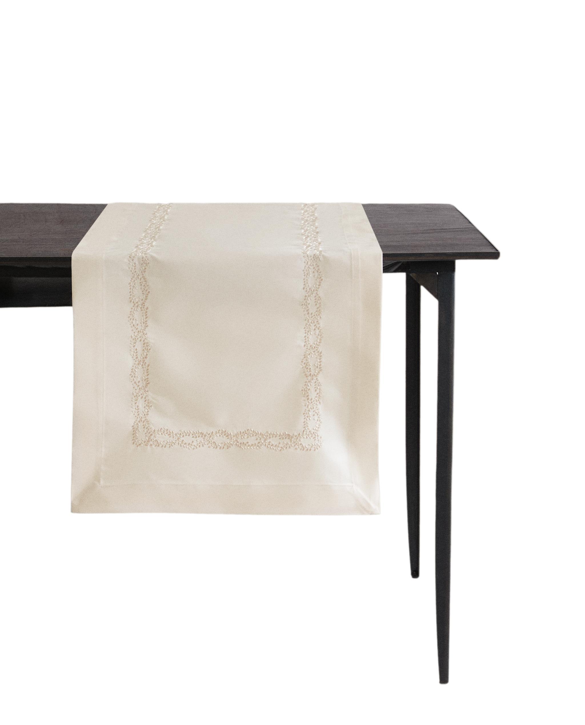 PLANT EMBROIDERED TABLE RUNNER product thumbnail 4
