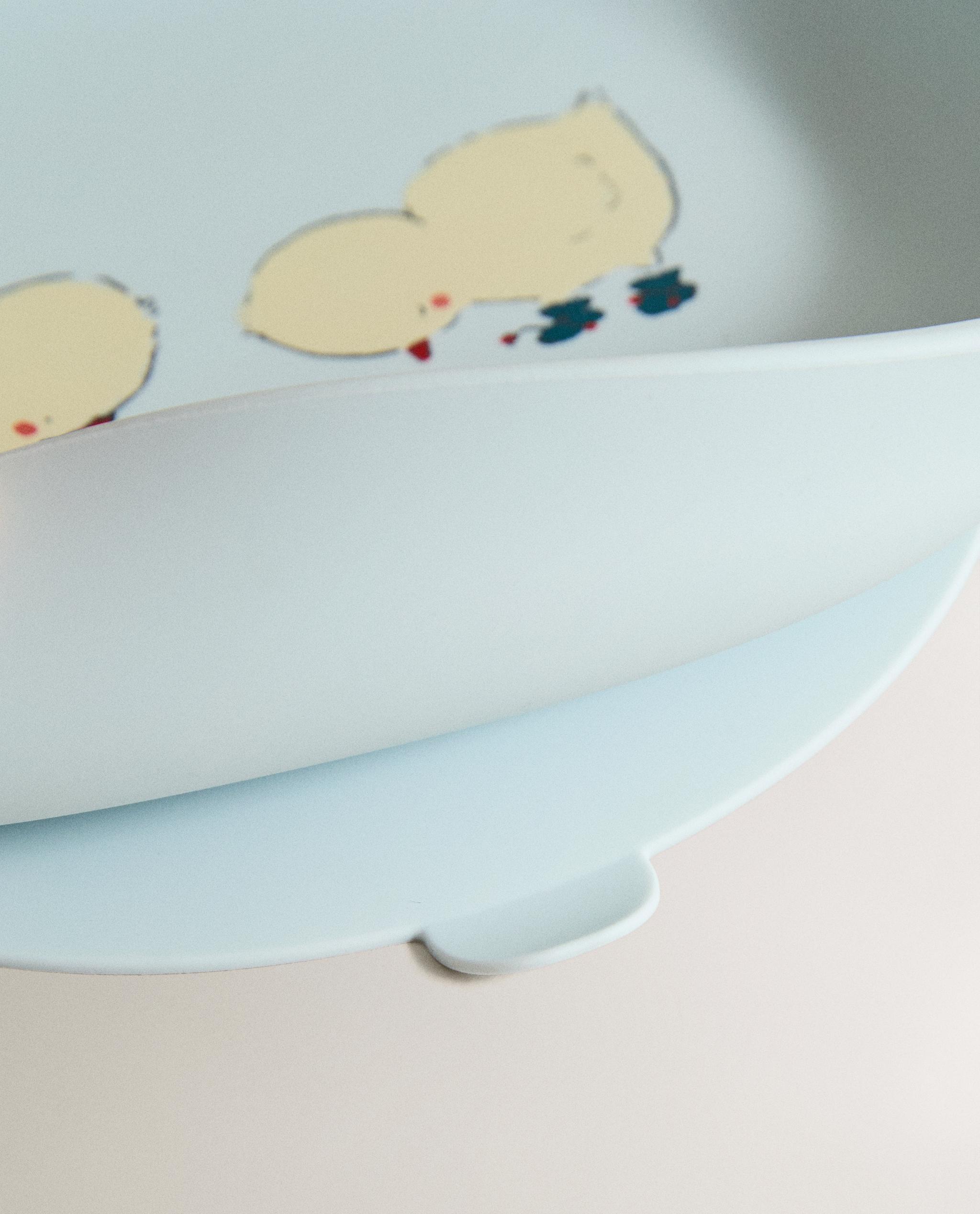 CHILDREN'S CHICK SILICONE PLATE product thumbnail 6