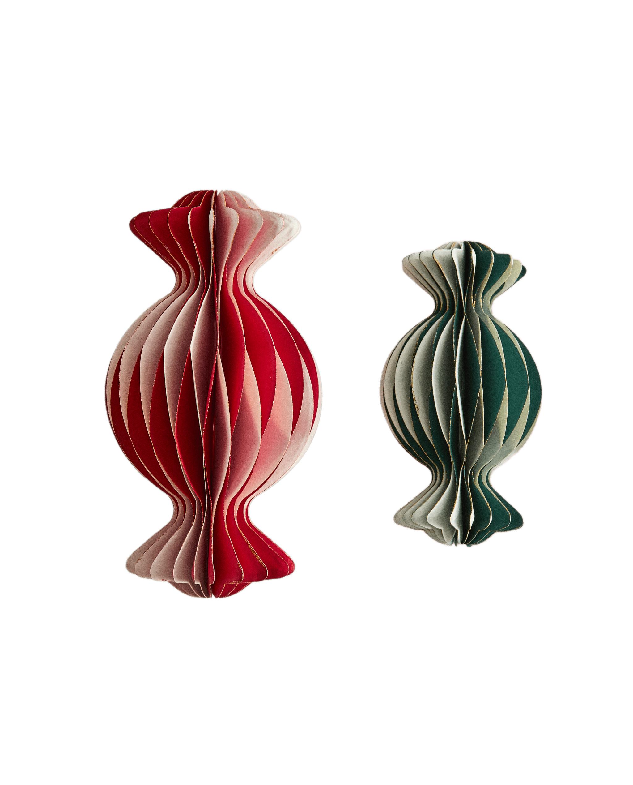 キャンディ型ペーパーオーナメント(2個セット) | Zara Home 日本/Japan キャンディ型ペーパーオーナメント(2個セット) | Zara Home 日本/Japan