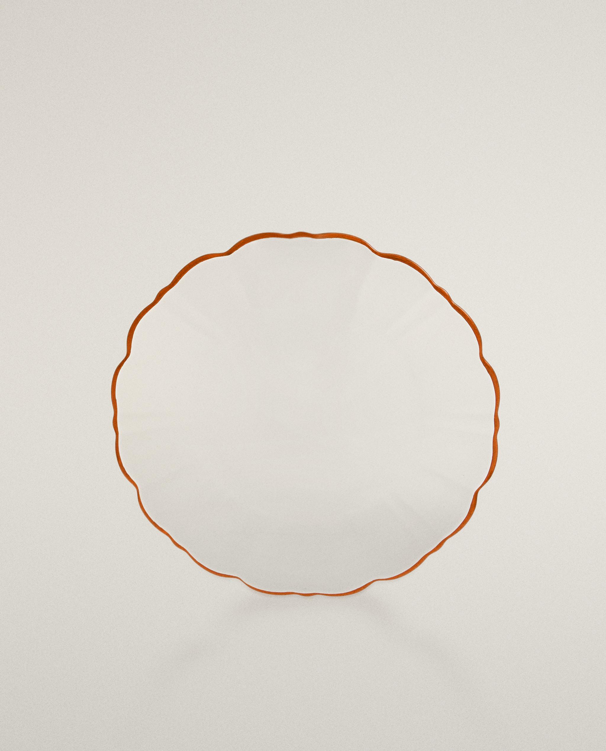 GLASS DESSERT PLATE WITH RIM product thumbnail 17