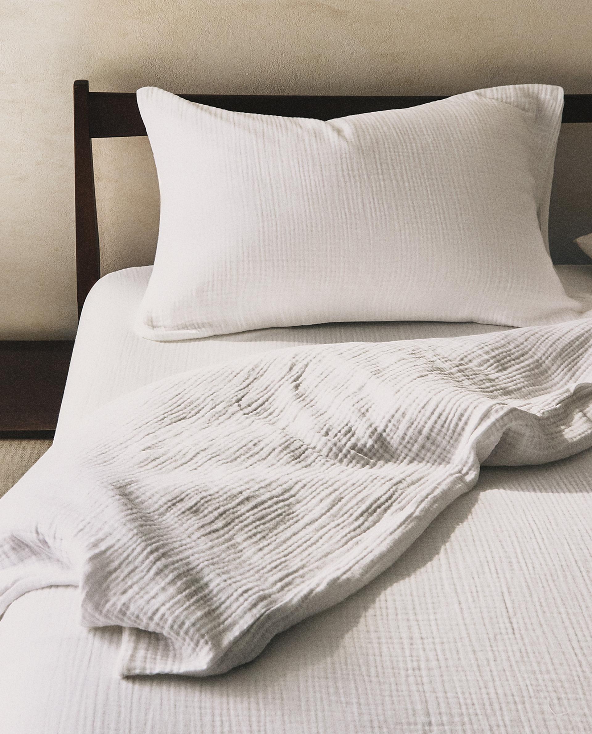 Colchas Blancas Chichoneras Cuna Zara Home Funda Nórdica Flores