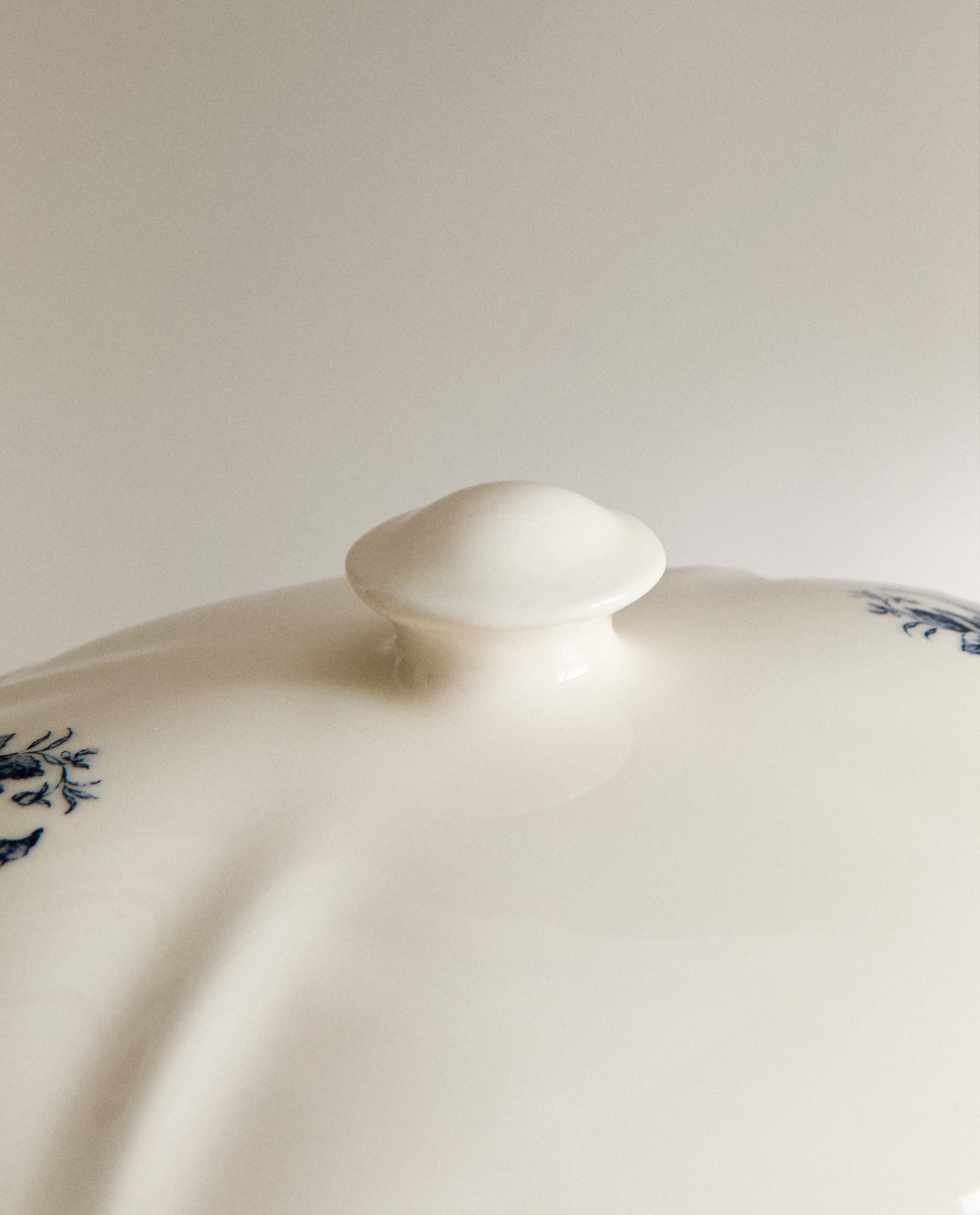 FLORAL EARTHENWARE SERVING TUREEN product thumbnail 2