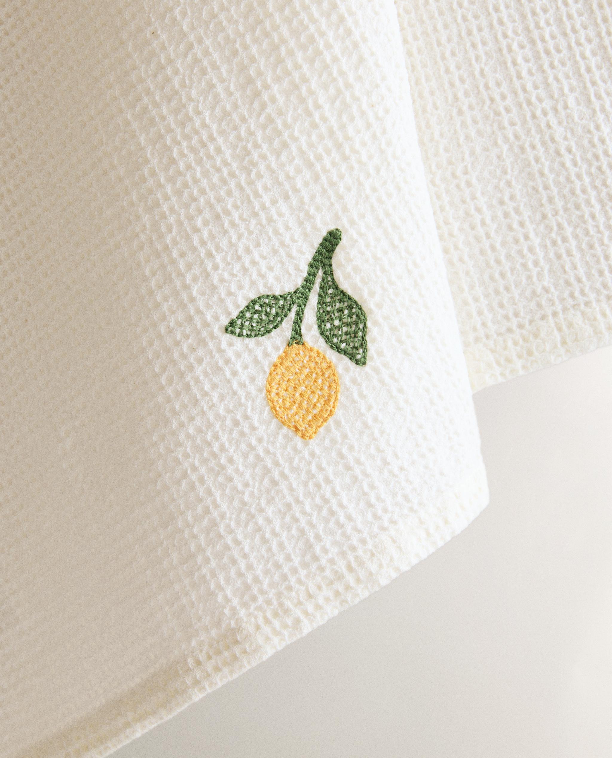 WAFFLE-KNIT TEA TOWEL product thumbnail 9