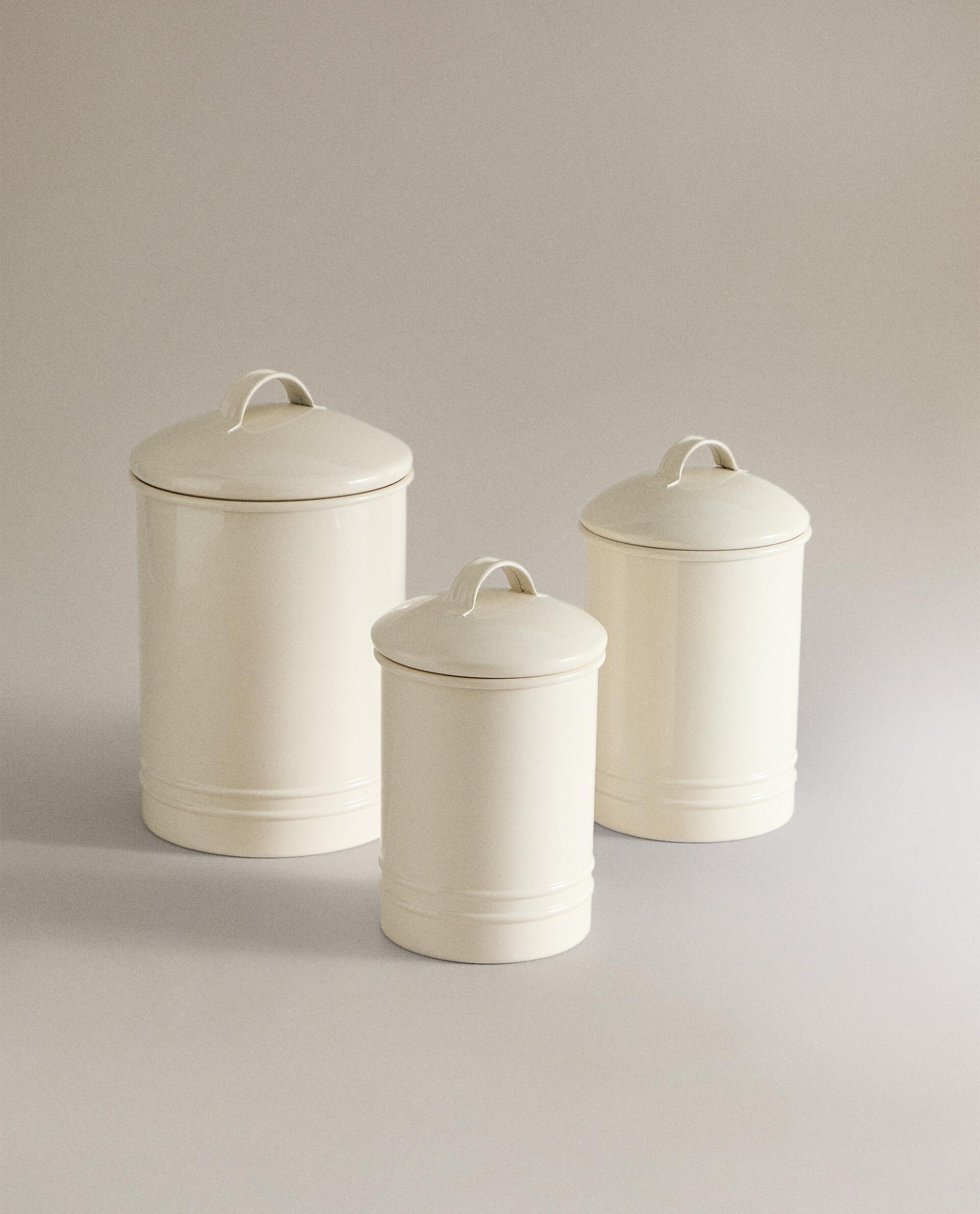 LACQUERED METAL CYLINDRICAL JAR product thumbnail 11