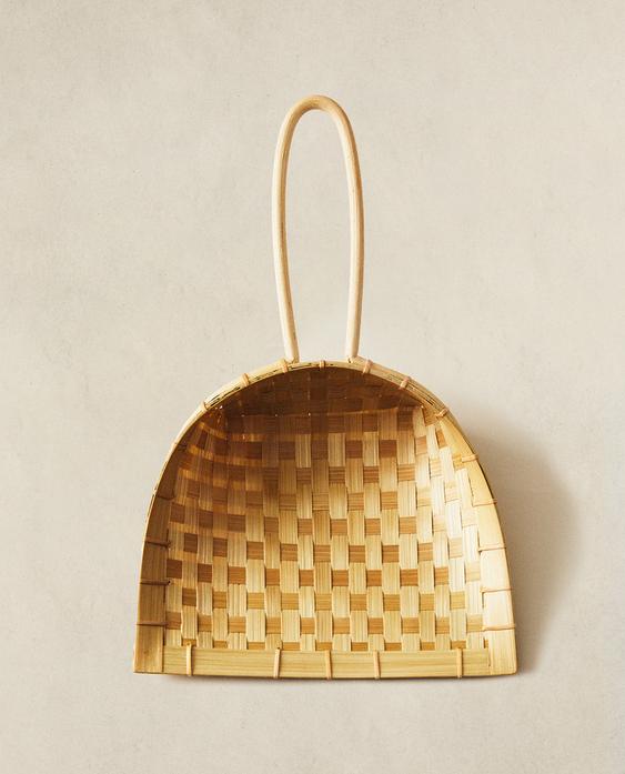 RATTAN BAMBOO DUSTPAN