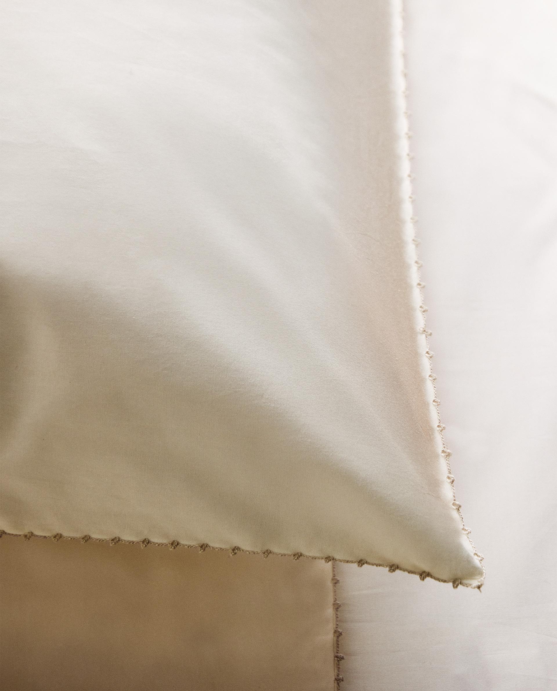 KIDS' PILLOWCASE WITH EMBROIDERED TRIM DETAIL product thumbnail 6