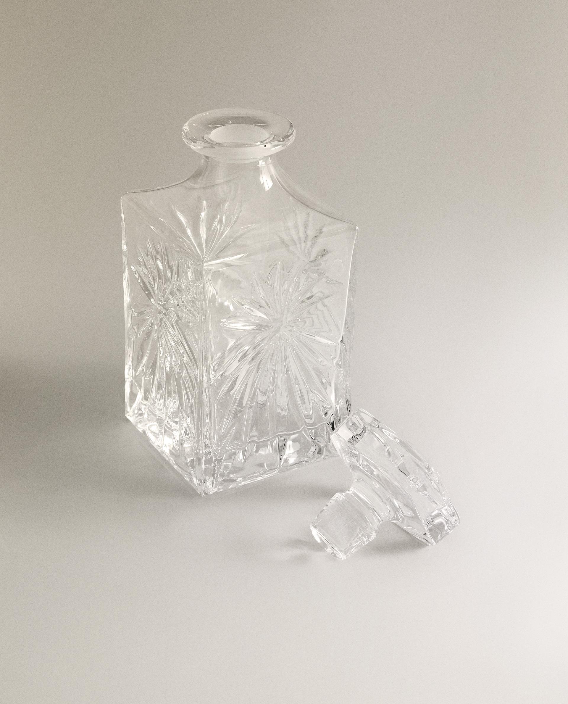 CRYSTALLINE BOTTLE WITH RAISED DESIGN product thumbnail 7