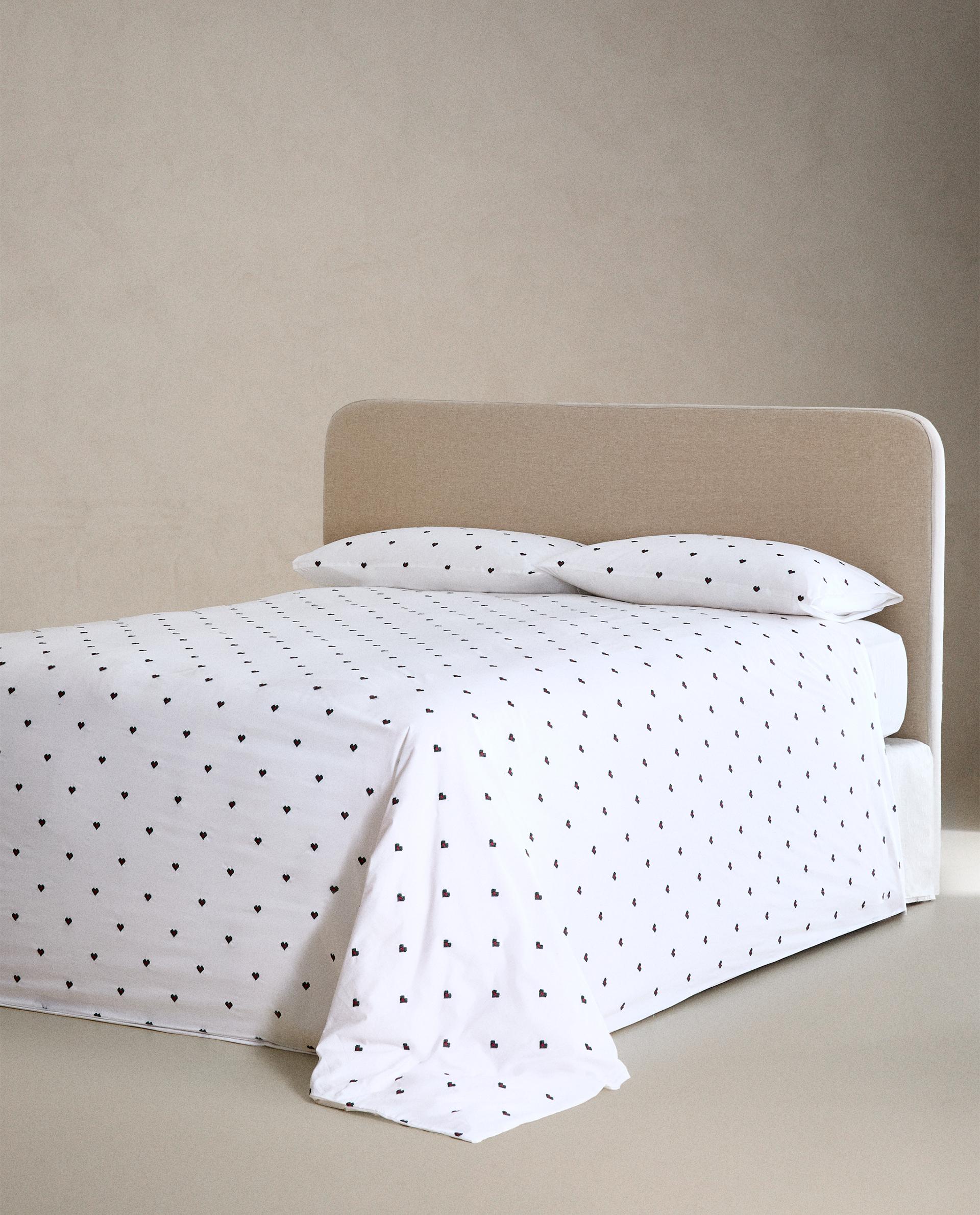 ZARA HOME ワッフルニット 掛け布団カバー ピローケース