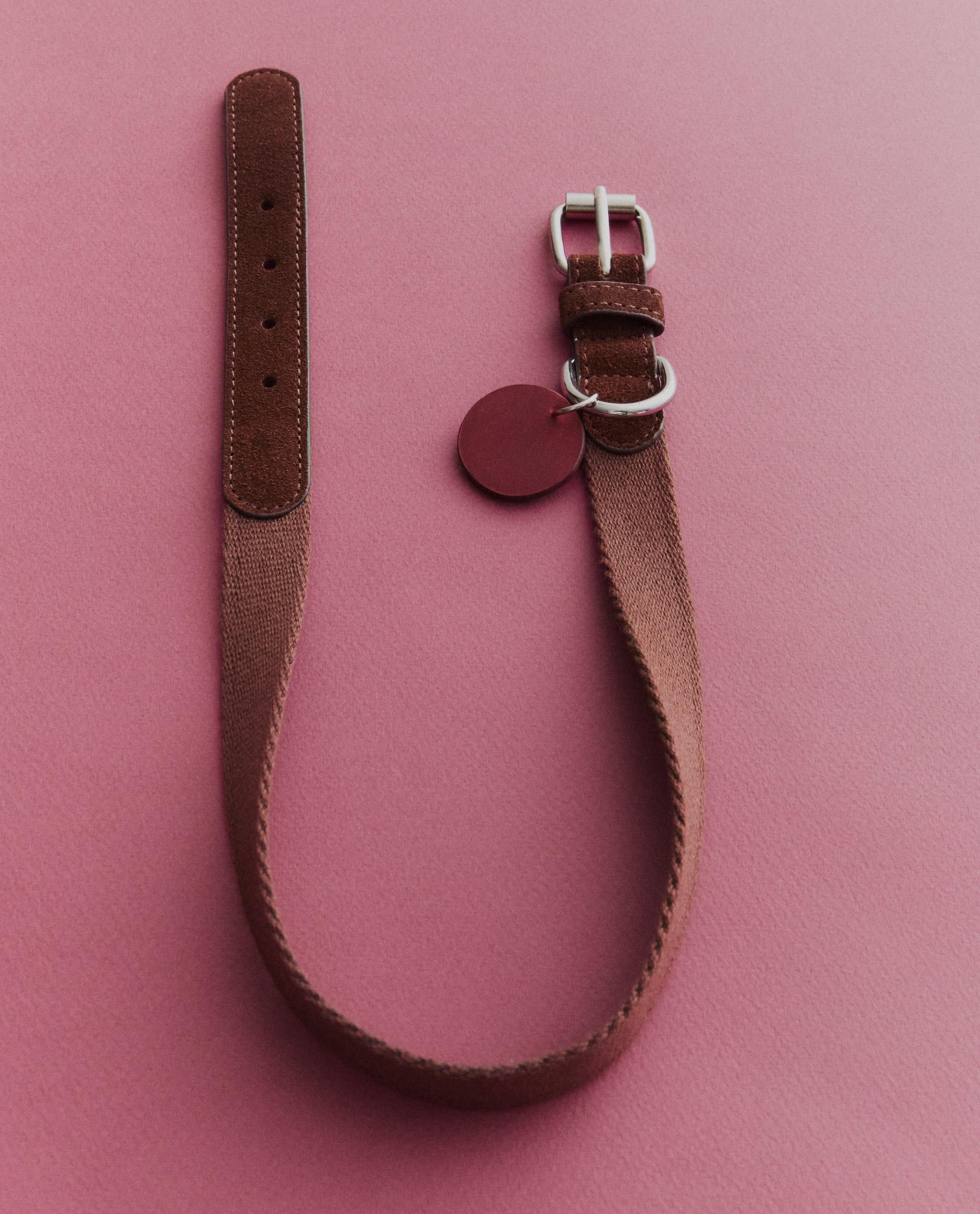LEATHER PET COLLAR