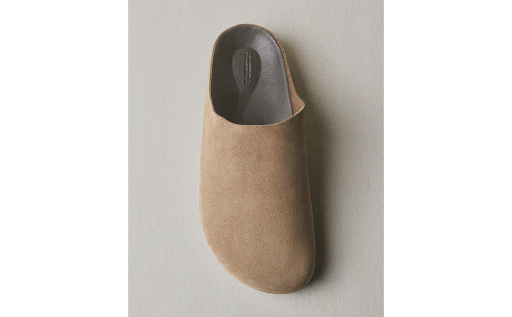 SABOT CUIR CROÛTE DE CUIR