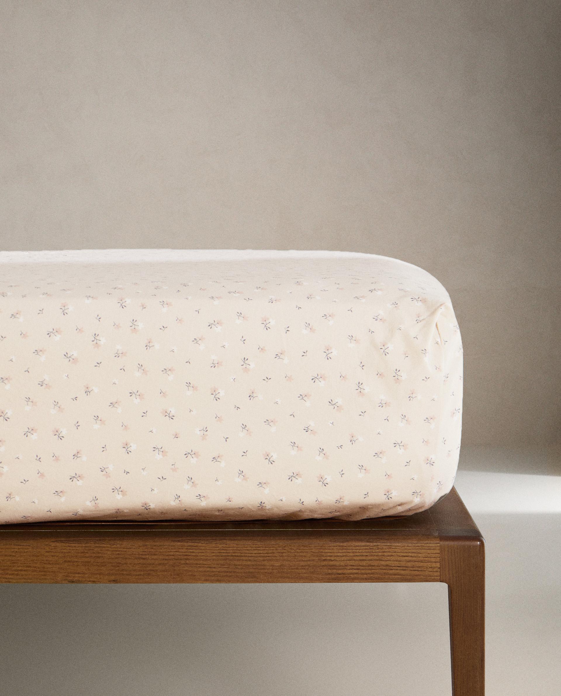 フラワープリント ボックスシーツ | Zara Home 日本/Japan