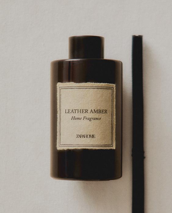 (200 ML) REED DIFFUSER LEATHER AMBER