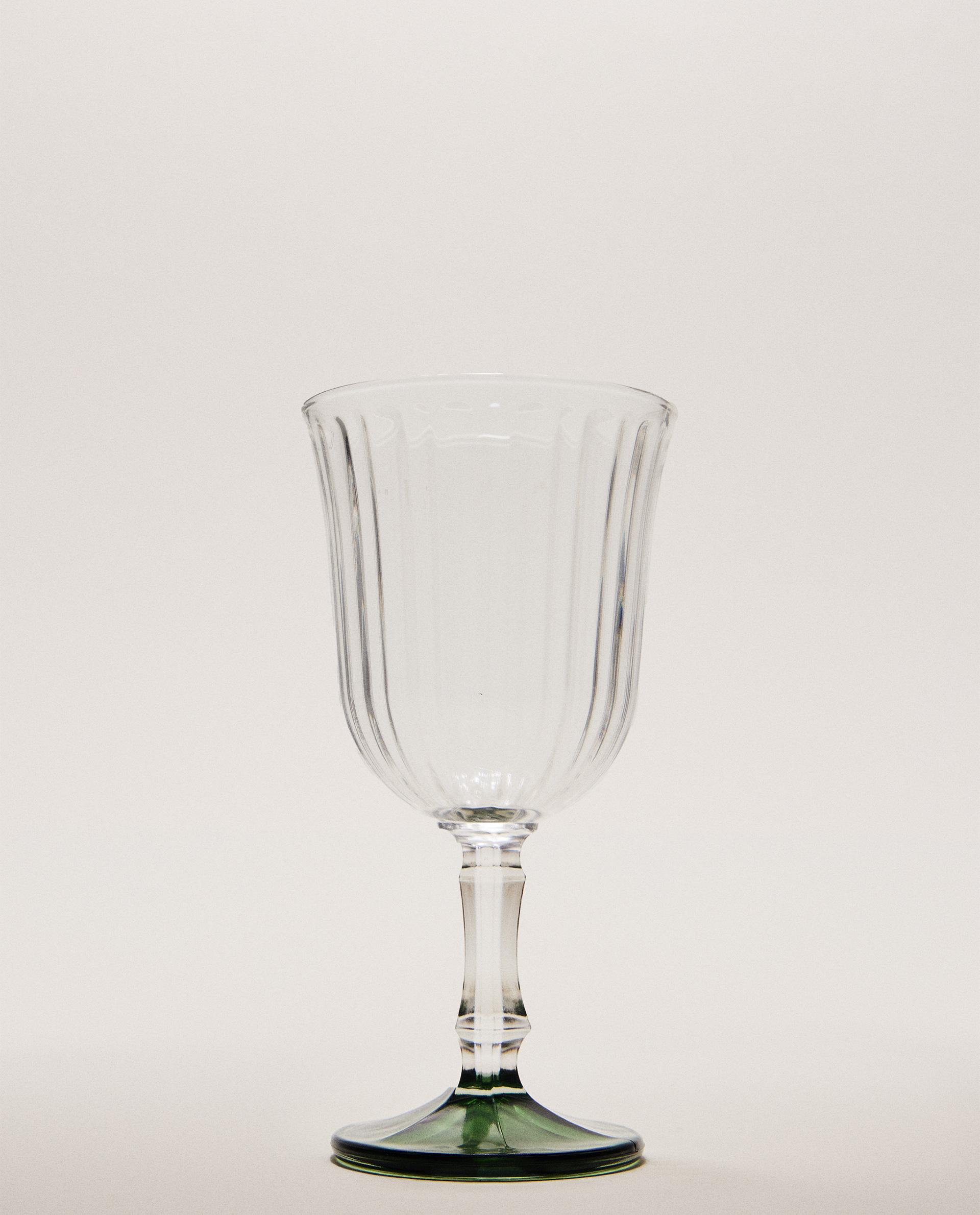 COPA VIDRIO RELIEVE BASE COLOR COPA VIDRIO RELIEVE BASE COLOR