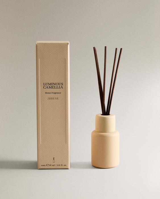 (95 ML) DIFUSOR DE AMBIENTE COM VARETAS LUMINOUS CAMELLIA