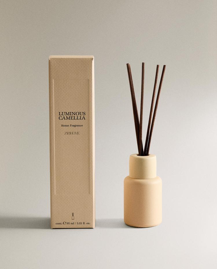 (95 ML) DIFUSOR DE AMBIENTE COM VARETAS LUMINOUS CAMELLIA