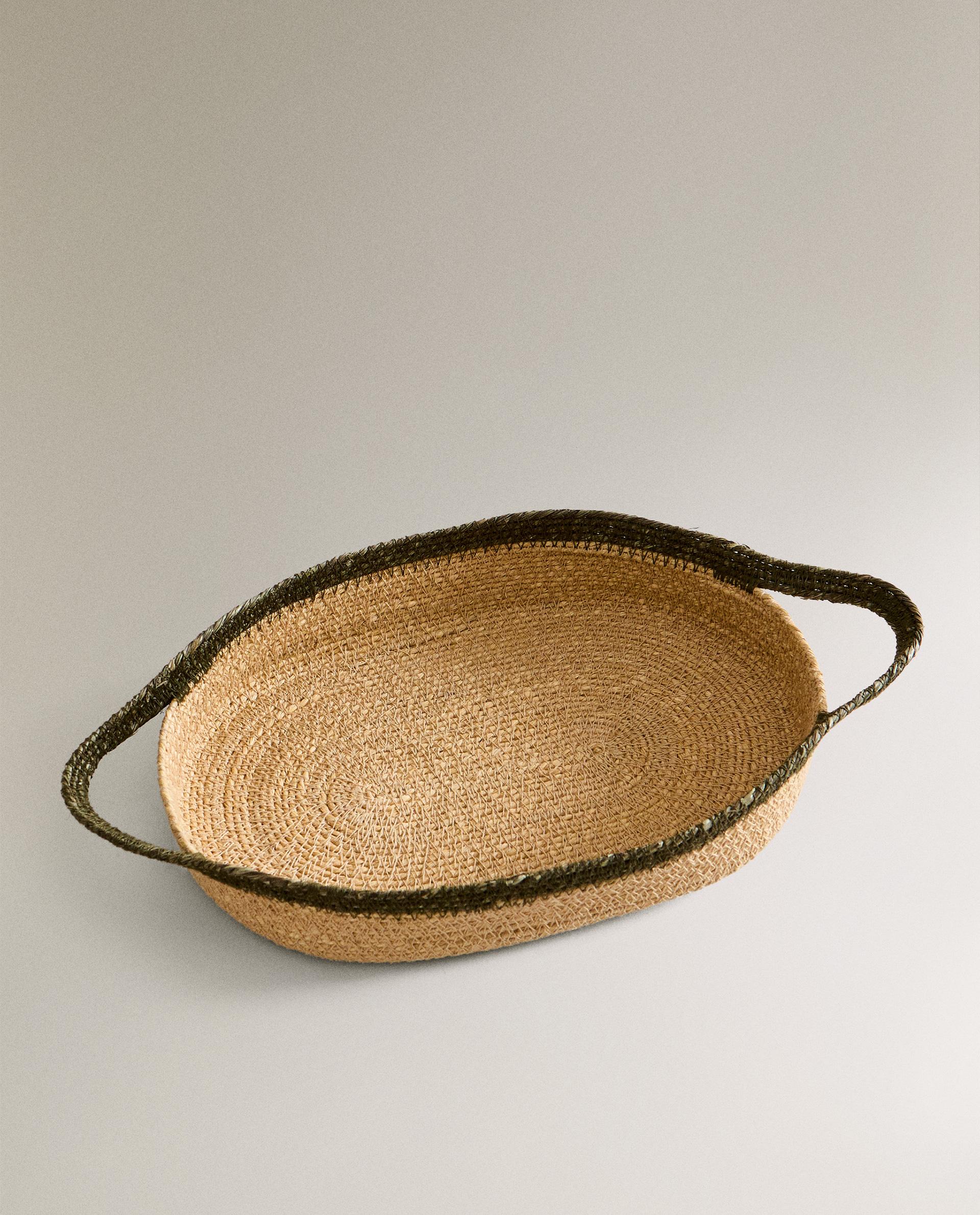 BASKET WITH HANDLES