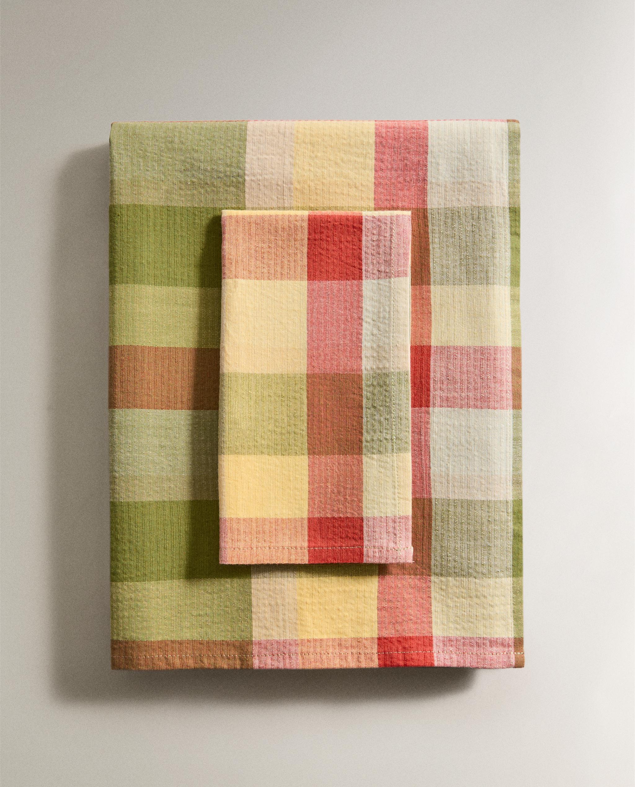 CHECK COTTON TABLECLOTH product thumbnail 7