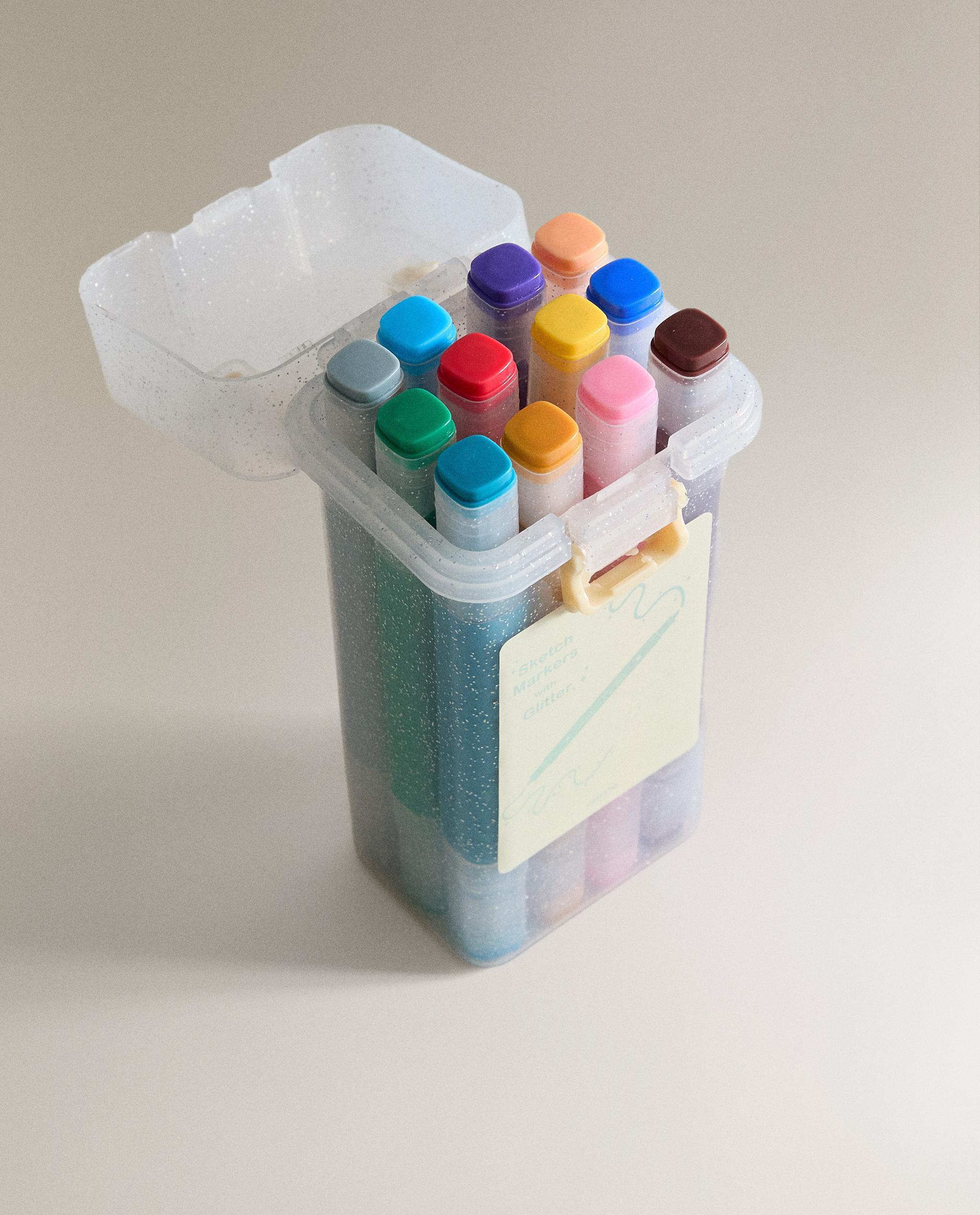 KIDS' GLITTER MARKERS (PACK OF 12) product thumbnail 9
