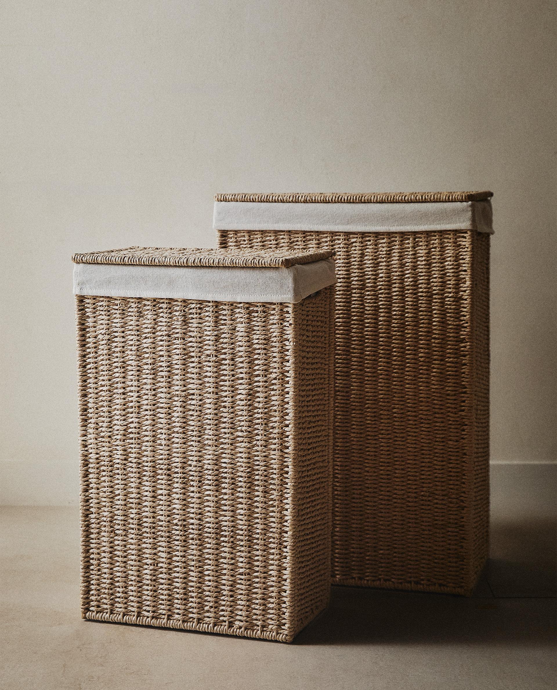 FABRIC-LINED LAUNDRY BASKET product thumbnail 12