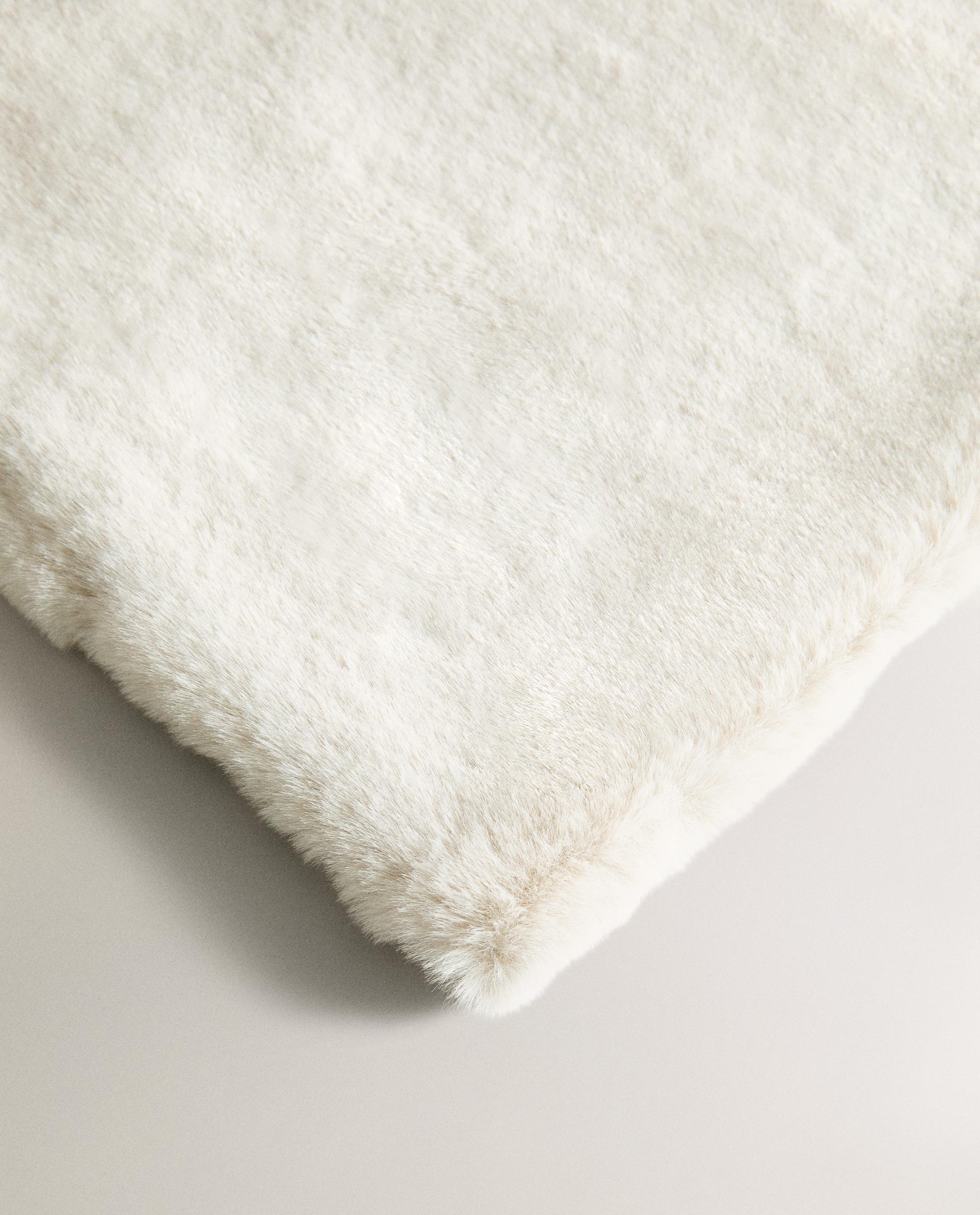 フェイクファー ブランケット | Zara Home 日本/Japan