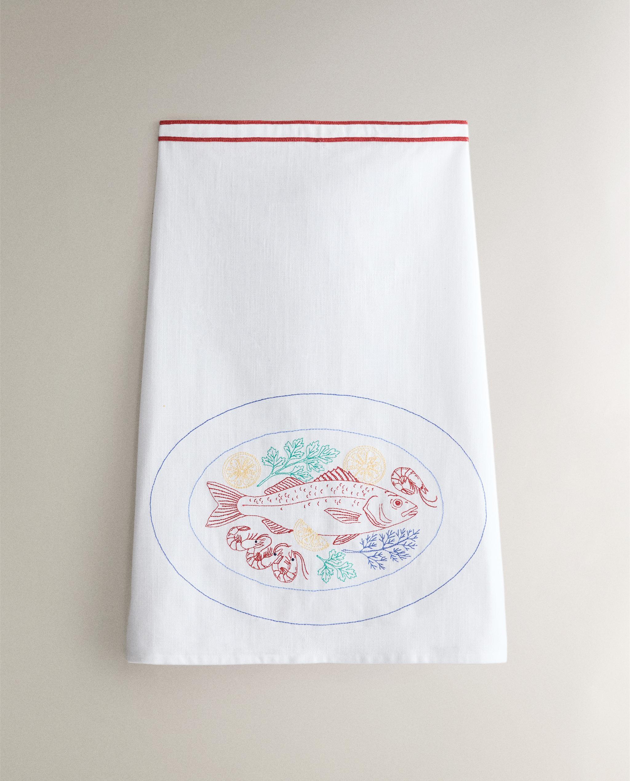 FISH COTTON APRON product thumbnail 5