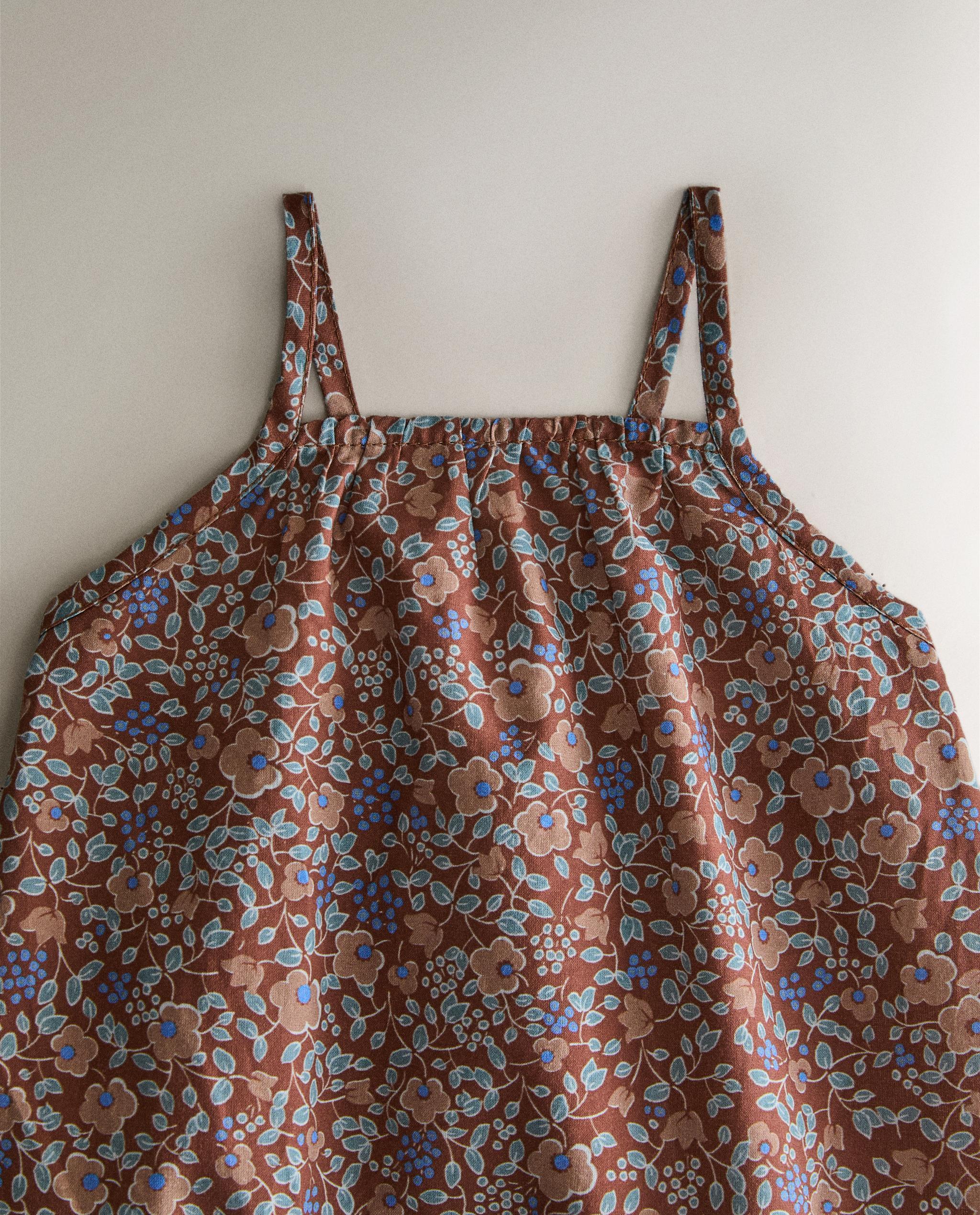 FLORAL BABY BEACH DUNGAREES product thumbnail 8