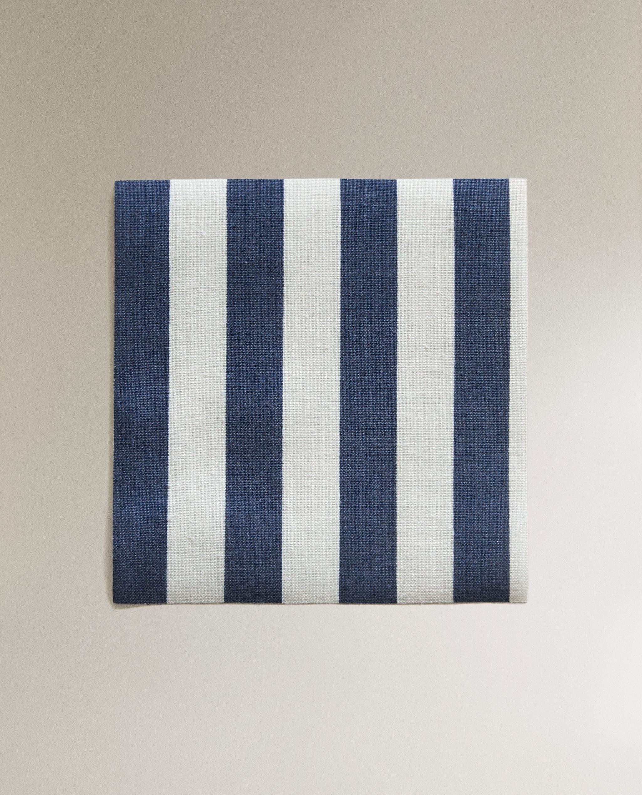 PACK OF STRIPED REUSABLE COTTON NAPKINS (PACK OF 20) product thumbnail 7