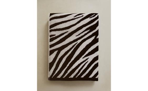 ASCIUGAMANO DA BAGNO VELOUR ANIMAL PRINT