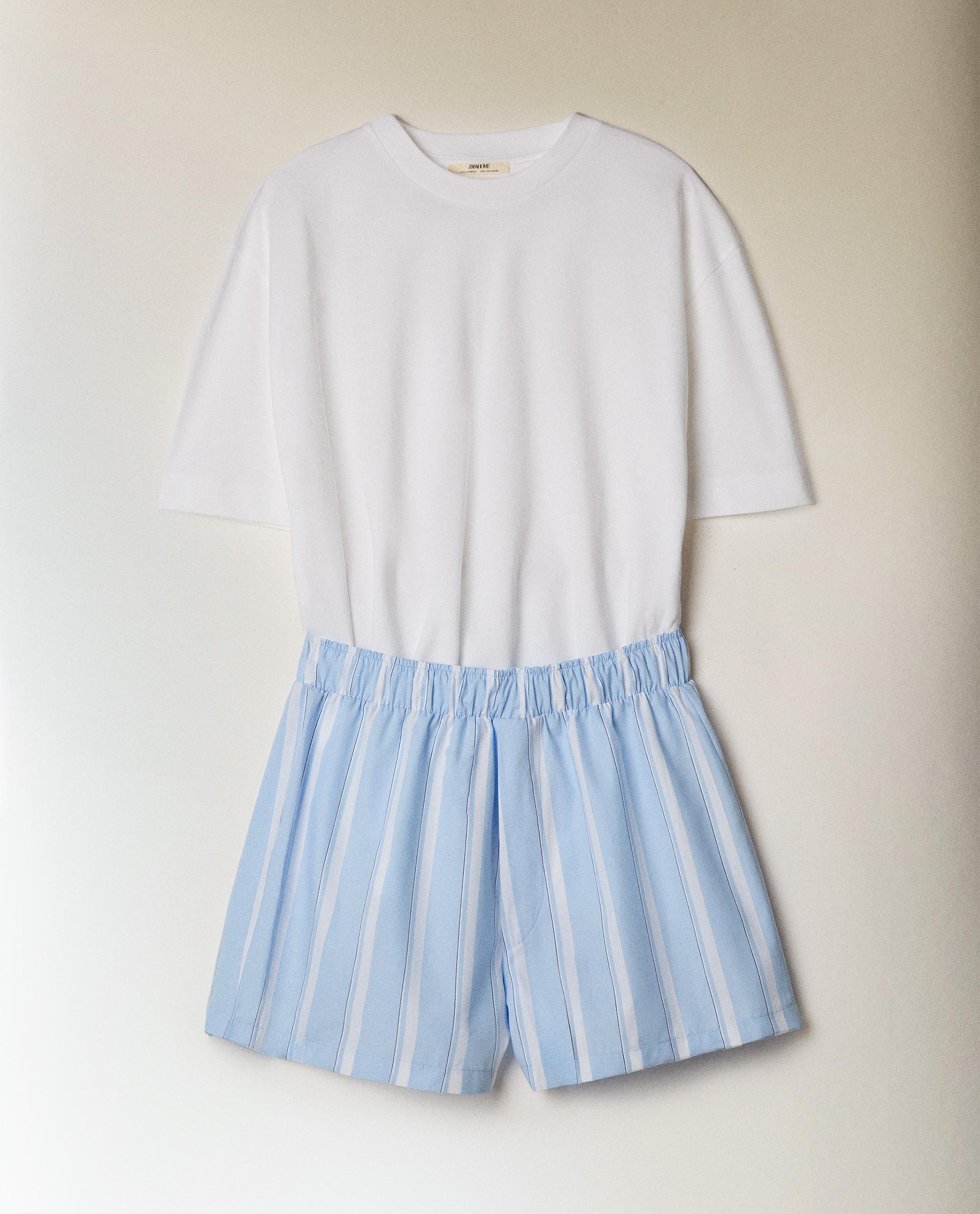 ルームウェア・パジャマ NOIRNINE Stripe Pajama Set 5BMR0274 Stripe Pajama Set [BLUE] - noirnine