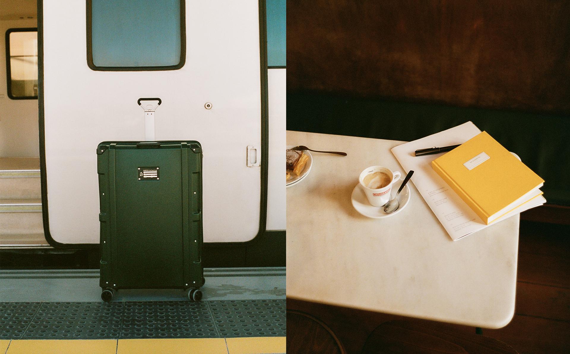 HARPER COLLECTIVE SUITCASE AND PHOTO ALBUM HARPER COLLECTIVE SUITCASE AND PHOTO ALBUM