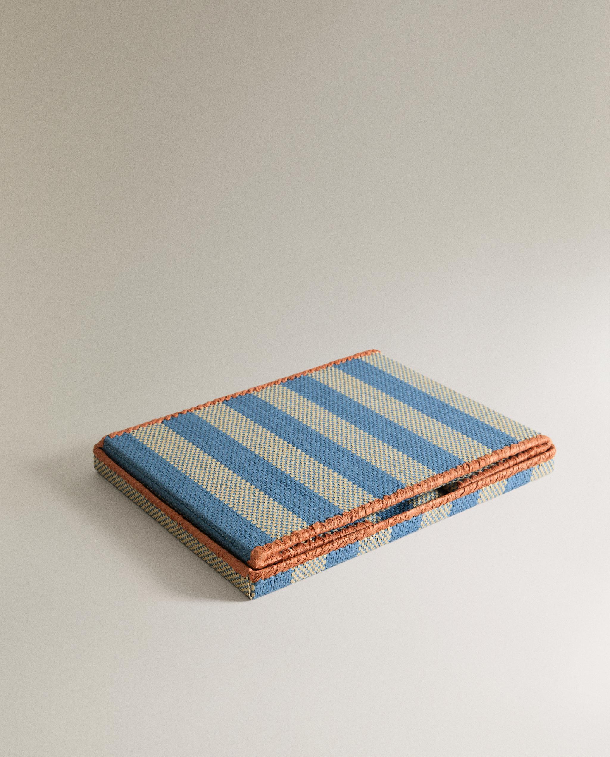 KIDS' COLLAPSIBLE STRIPED BASKET product thumbnail 8
