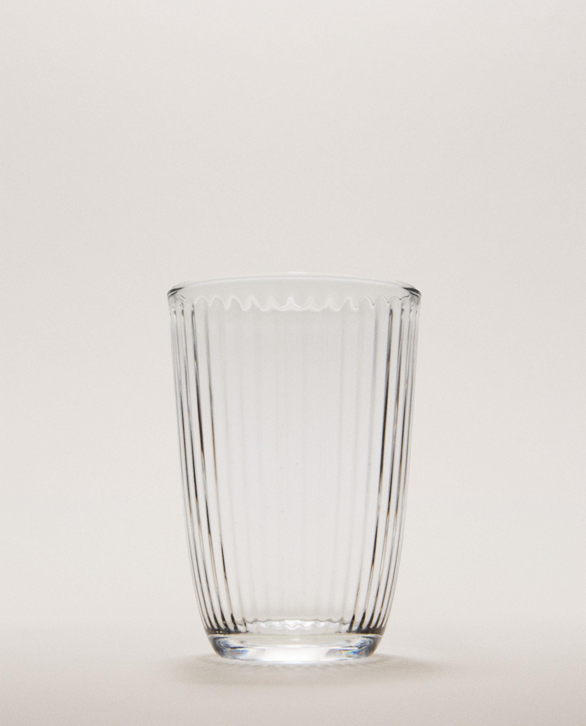 VASO REFRESCO VIDRIO LINEAS