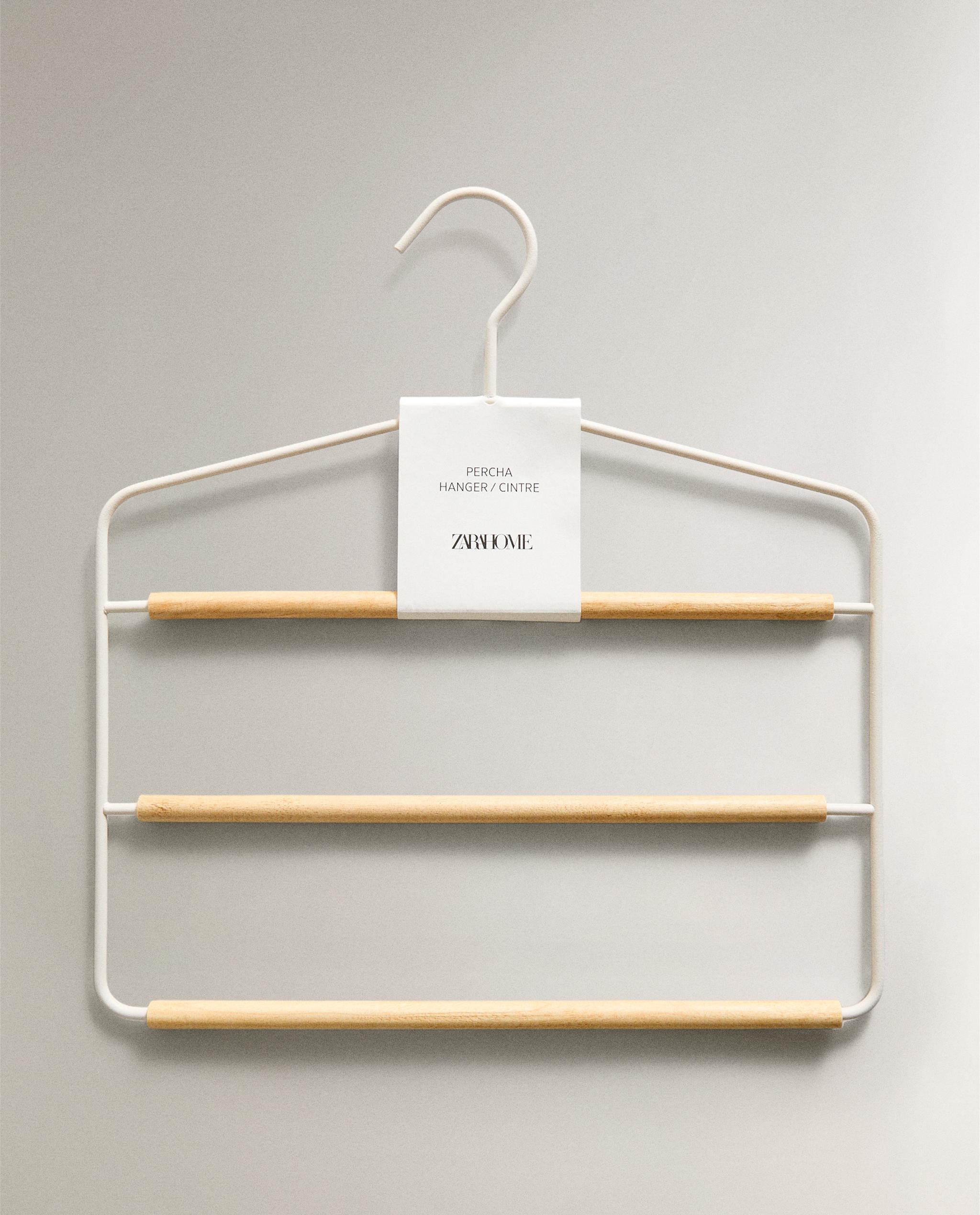 METAL AND WOOD TROUSER HANGER product thumbnail 9