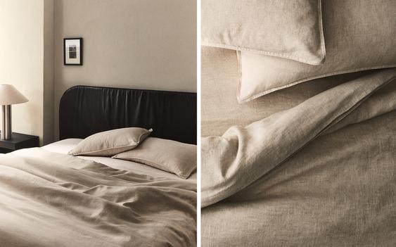 HOUSSE DE COUETTE LIN LAVÉ (160 GXM ²)