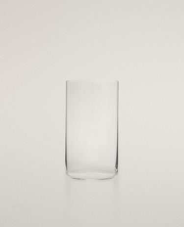 ЦИЛИНДРИЧНА ЧАША ЗА БЕЗАЛКОХОЛНО ОТ КРИСТАЛИН