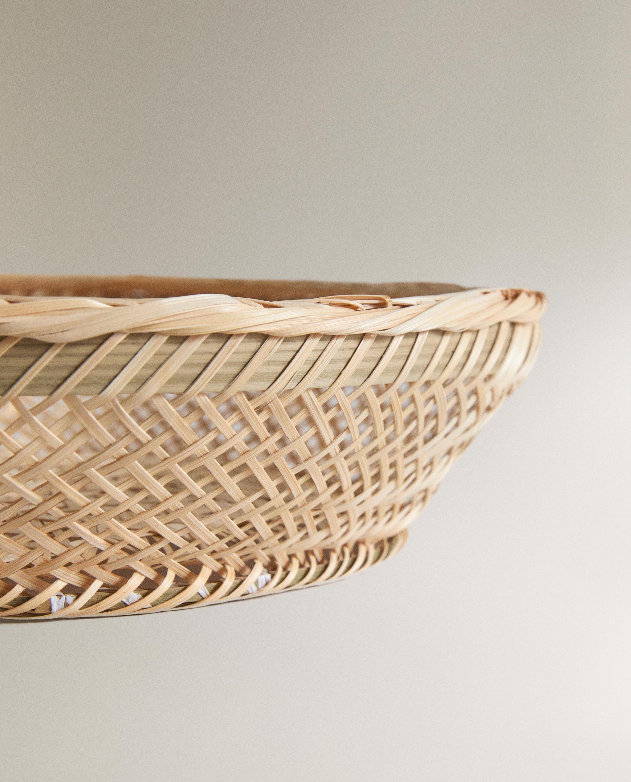 BRAIDED BAMBOO BASKET product thumbnail 6