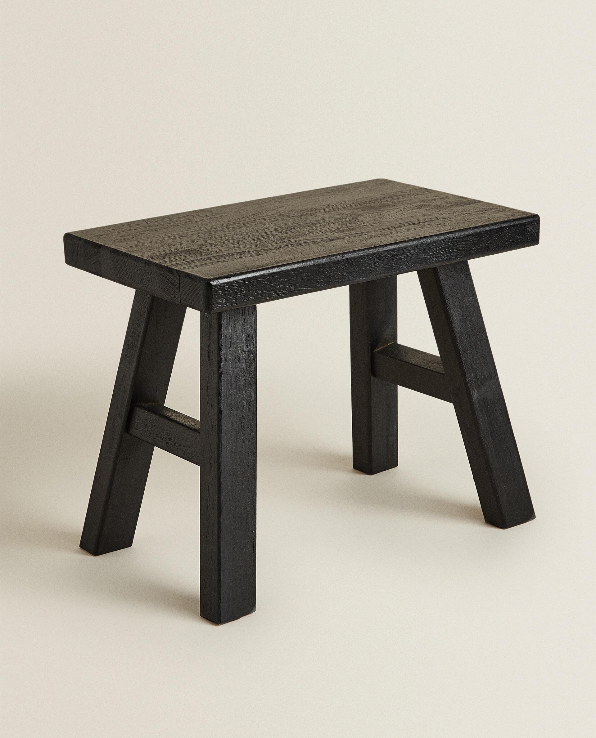 SMALL WOODEN STOOL product thumbnail 20