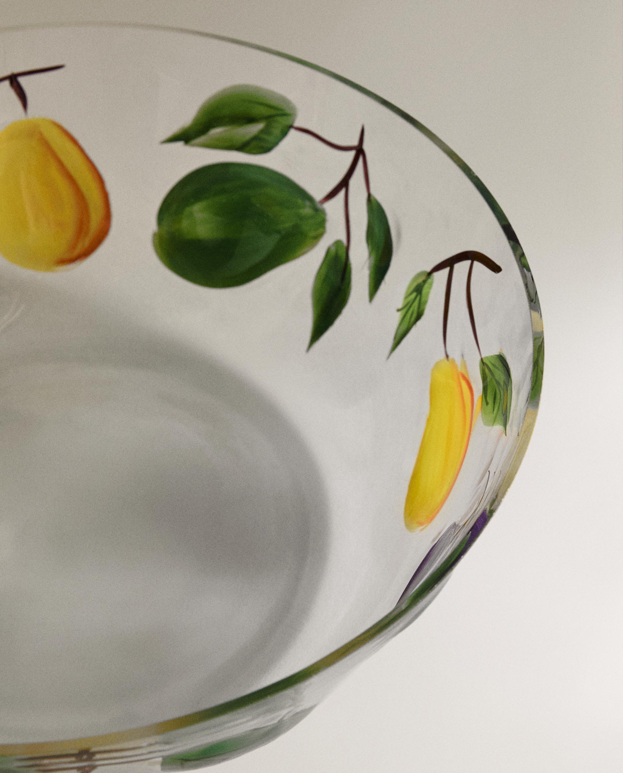FRUIT GLASS SALAD BOWL product thumbnail 5