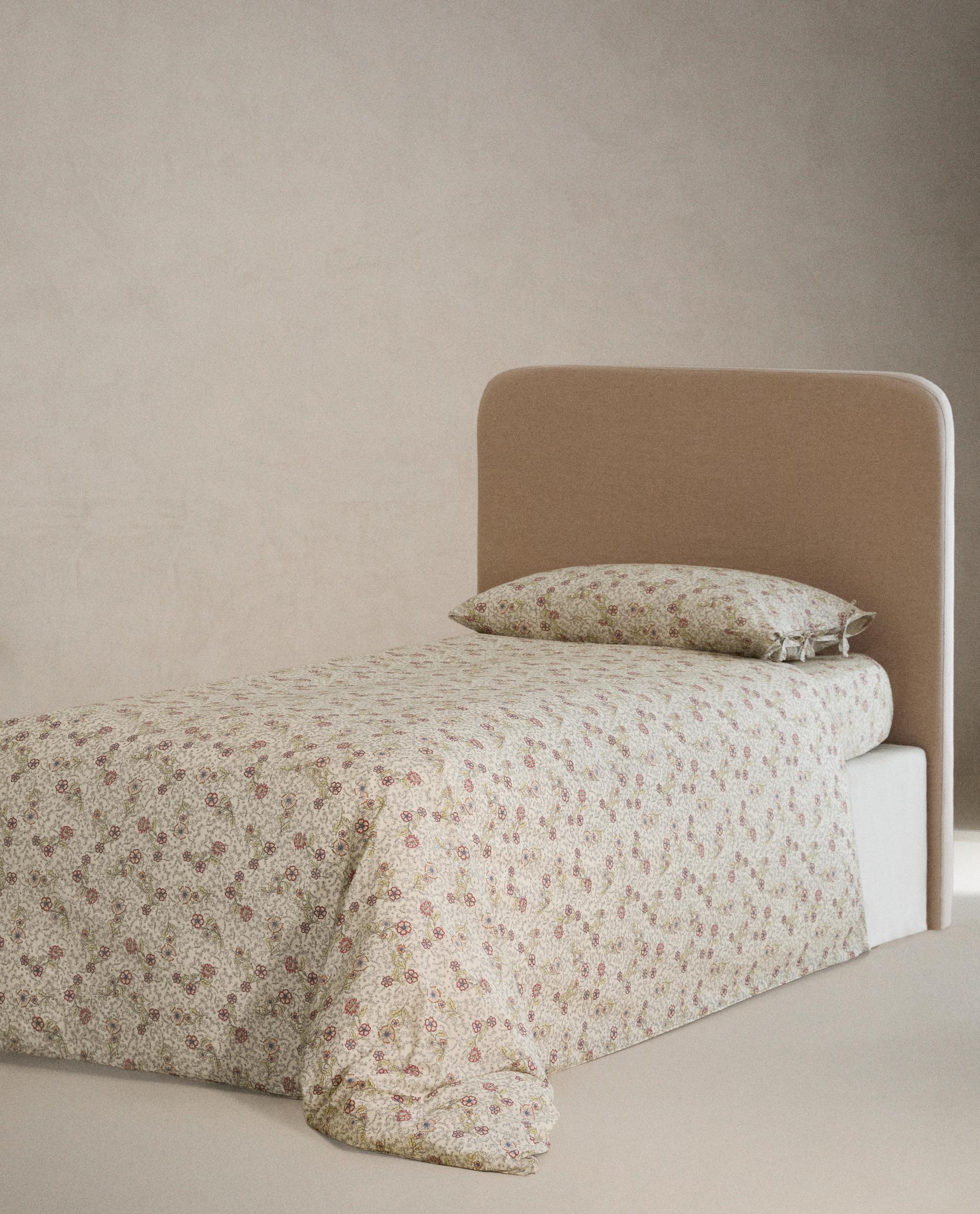 KIDS' FLORAL COTTON DUVET COVER product thumbnail 2