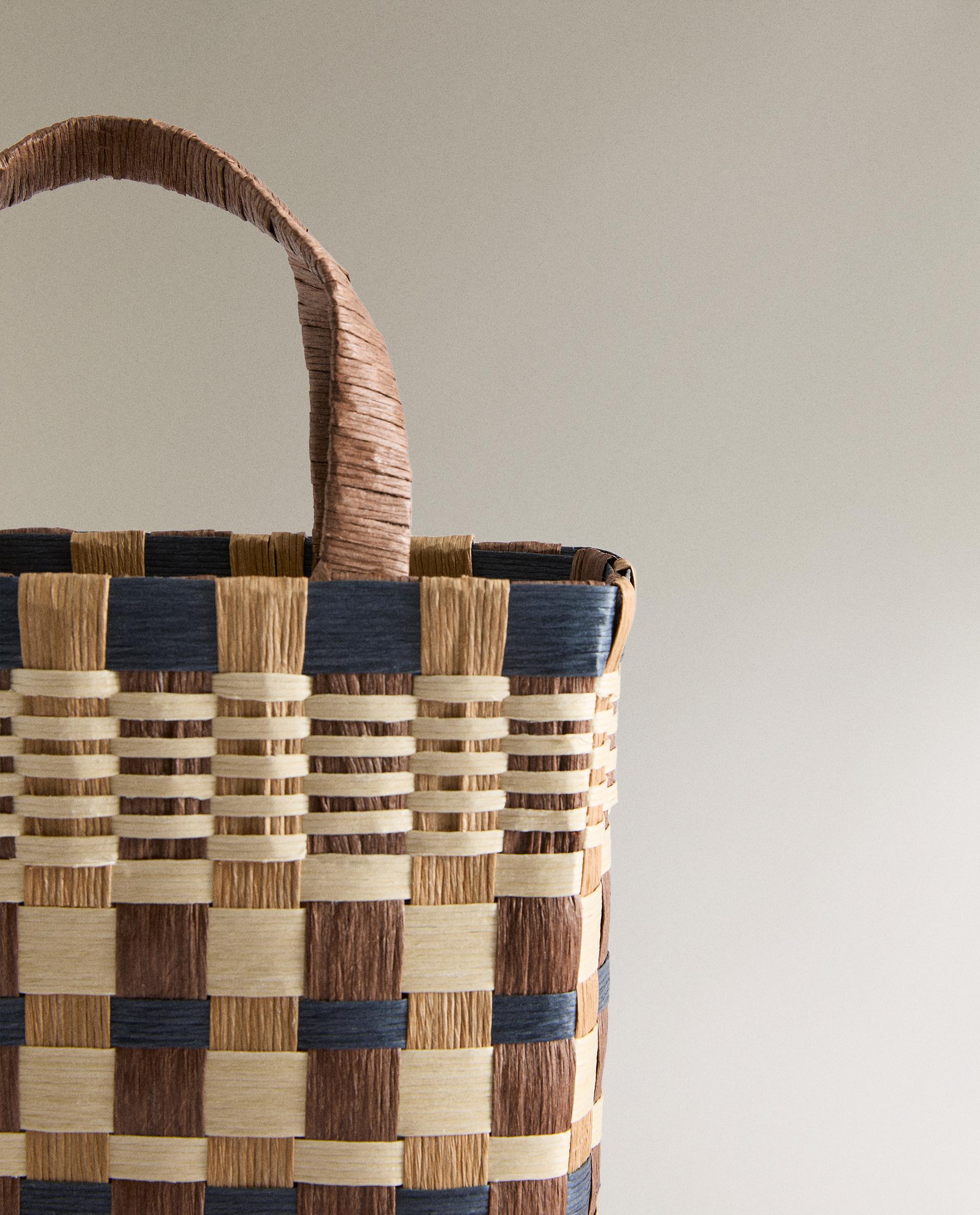 MULTICOLORED MINI SHOPPER BAG | Zara Home United States of