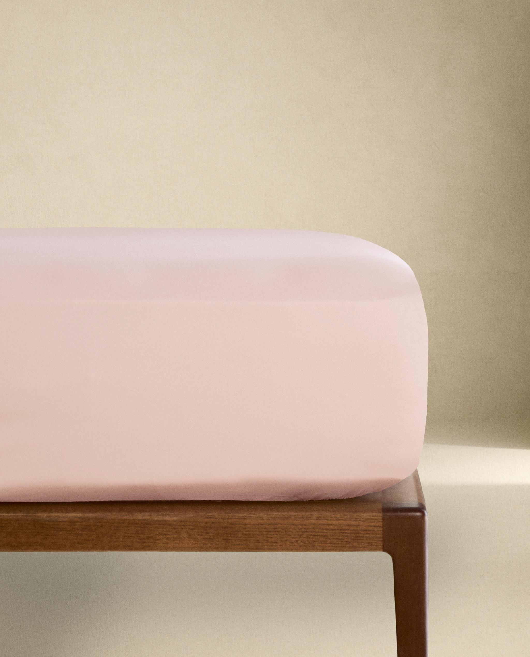 サテン ボックスシーツ | 高さ40CM（300スレッド） | Zara Home 日本/Japan