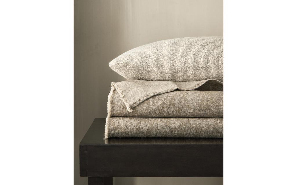 MORRIS & CO. LINEN BEDSPREAD